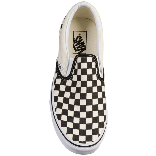 Vans Classic Slip On - Men's - White/Black - Image 4