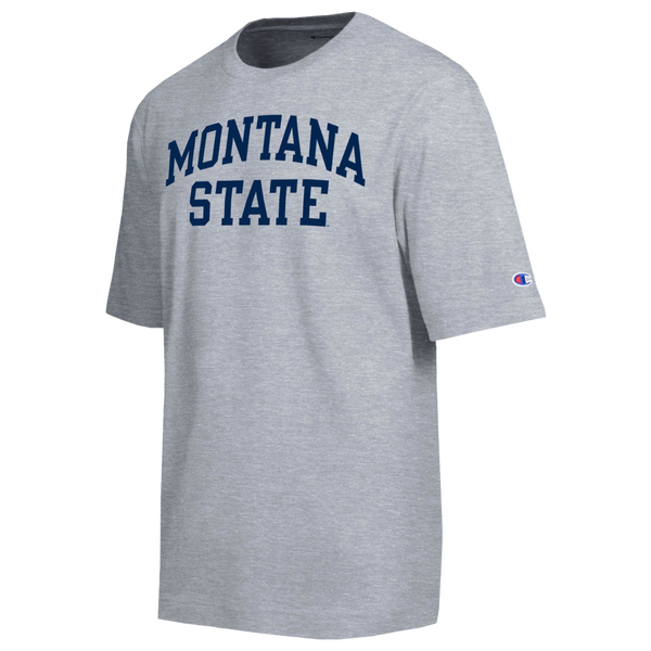 Champion Montana State Mens All-Star T-Shirt - Men's - Oxford Grey
