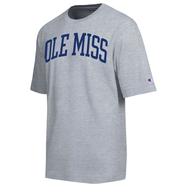 Champion Ole Miss Mens All-Star T-Shirt - Men's - Oxford Grey