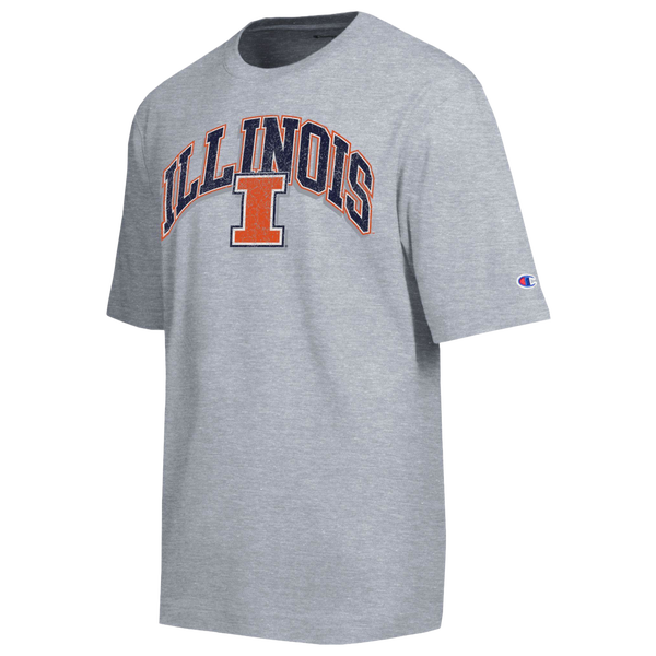 Champion NCAA University of Illinois All Star Tshirt - Men's - Gray