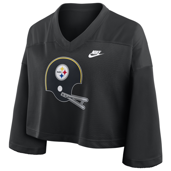Nike NFL Steelers Jersey - Women's - Black - Image 2