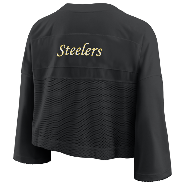 Nike NFL Steelers Jersey - Women's - Black - Image 3