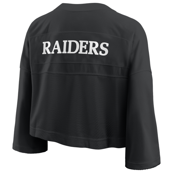 Nike NFL Raiders Jersey - Women's - Black - Image 3