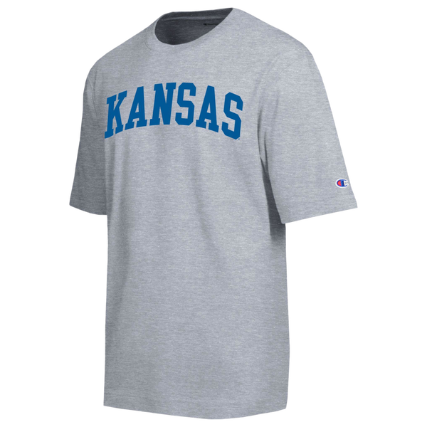 Champion Kansas Mens All-Star T-Shirt - Men's - Oxford Grey