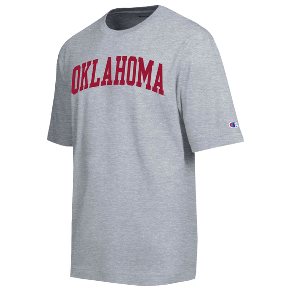 Champion Oklahoma Mens All-Star T-Shirt - Men's - Oxford Grey
