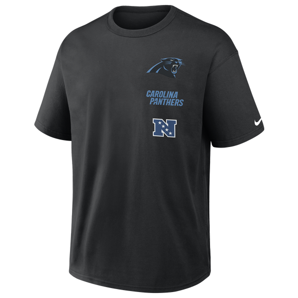 Nike NFL Panthers Primetime T-shirt - Men's - Black - Image 2