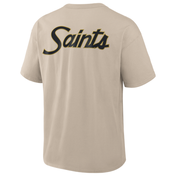 Nike NFL Saints Short Sleeve T-Shirt - Men's - Beige - Image 3