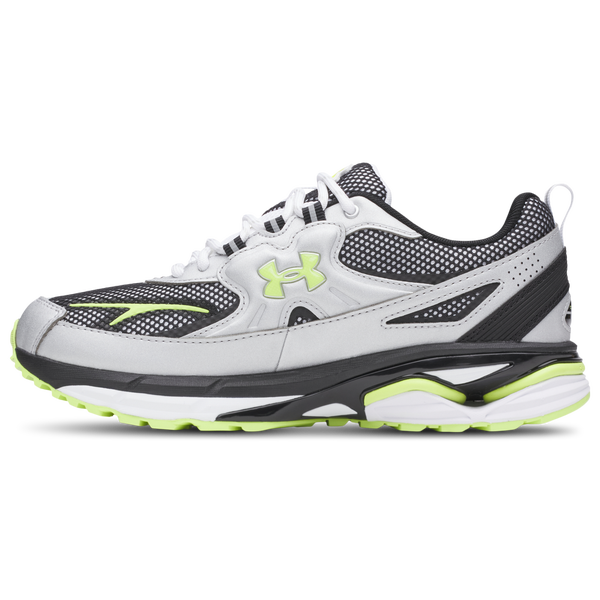 Under Armour Apparition Tech - Men's - Silver/White/Green - Image 2