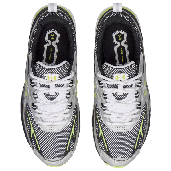 Under Armour Apparition Tech - Men's - Silver/White/Green - Image 4