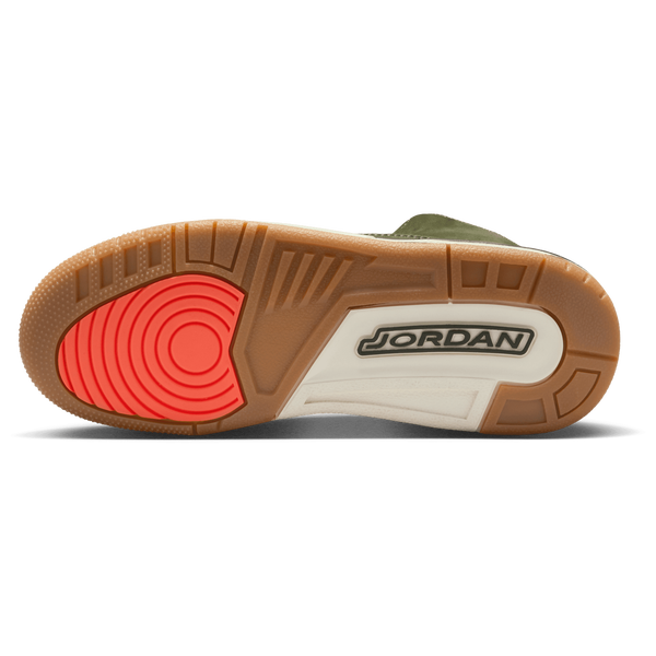 Jordan Retro 3 - Boys' Grade School - Neutral Olive/Sequoia/Medium Olive - Image 5