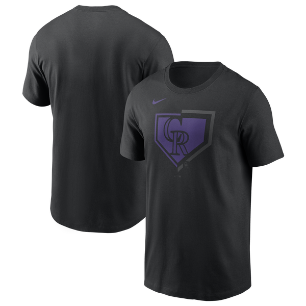 Nike Colorado Rockies Icon T-Shirt - Men's - Black