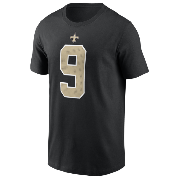 Nike Saints Drew Brees Retired Player T-Shirt - Men's - Black - Image 2