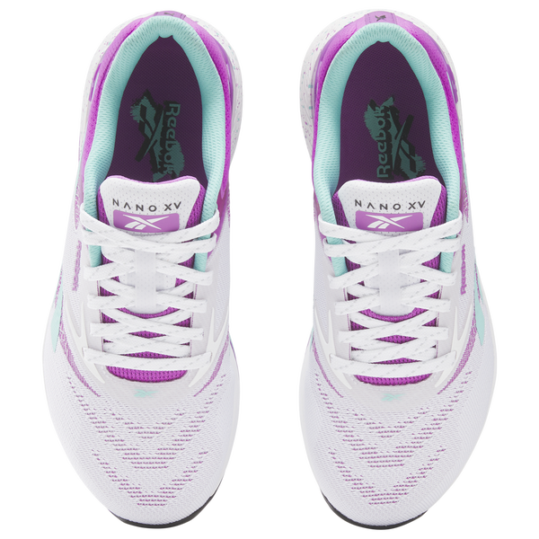 Reebok Nano X5 - Women's - Purple Rave/Ftw White/Ai Aqua - Image 4