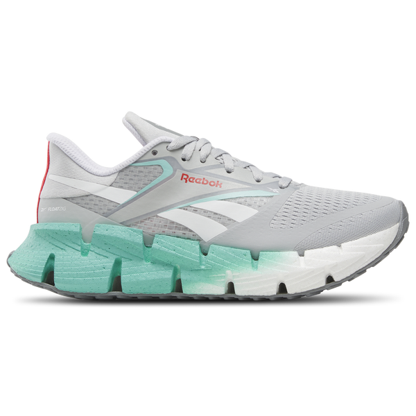 Reebok FloatZig 1 - Women's - Grey/Ai Aqua/White