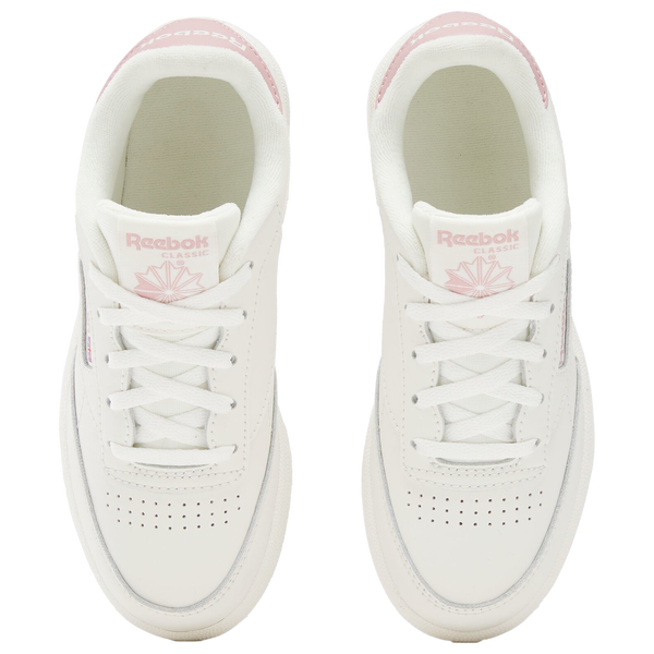 Reebok Club C - Boys' Preschool - Smokey Rose/Chalk/Chalk - Image 3