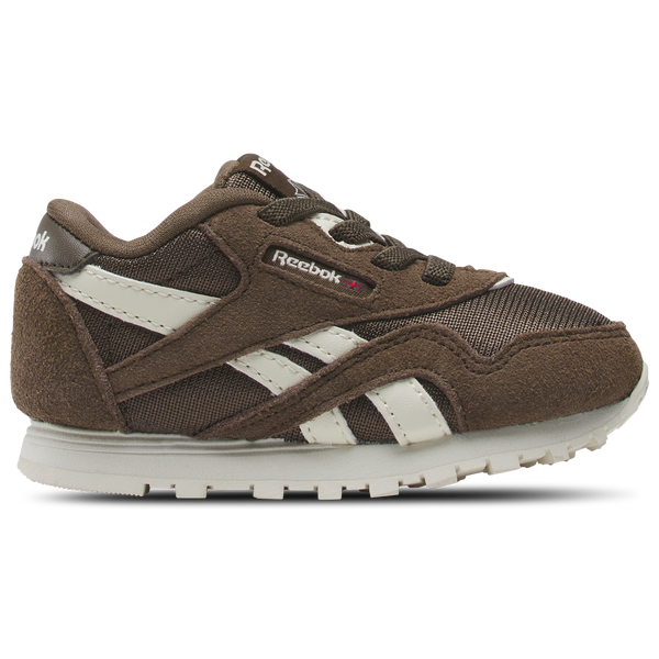 Reebok CL Nylon - Boys' Toddler - Utility Brown/Alabaster