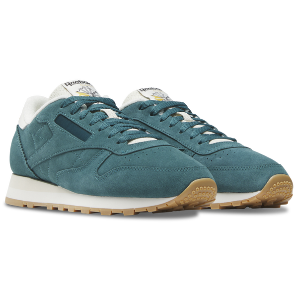 Reebok Classic Leather - Men's - Retro Teal/Retro Teal/Chalk - Image 2