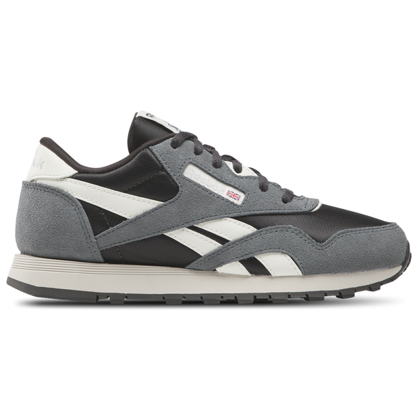 Reebok Classic Nylon - Girls' Grade School - Washed Black/Dark Fog/Chalk