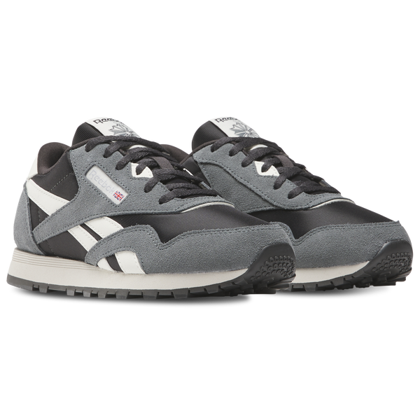 Reebok Classic Nylon - Girls' Grade School - Washed Black/Dark Fog/Chalk - Image 2
