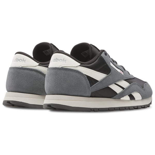 Reebok Classic Nylon - Girls' Grade School - Washed Black/Dark Fog/Chalk - Image 3