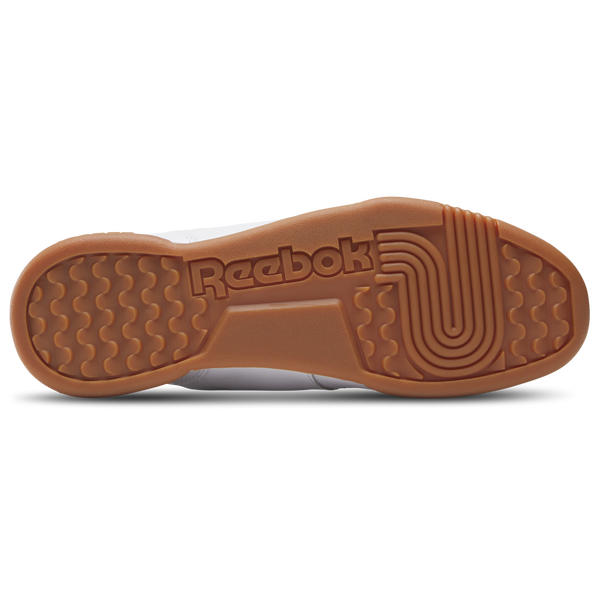 Reebok Workout Plus Leather - Men's - White/Vector Red/Vector Blue - Image 5