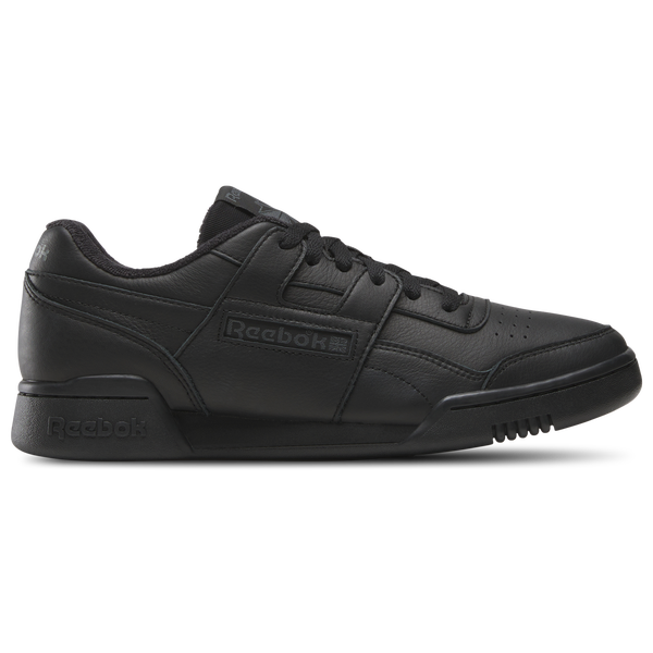 Reebok Workout Plus Leather - Men's - Black/Black/Gum