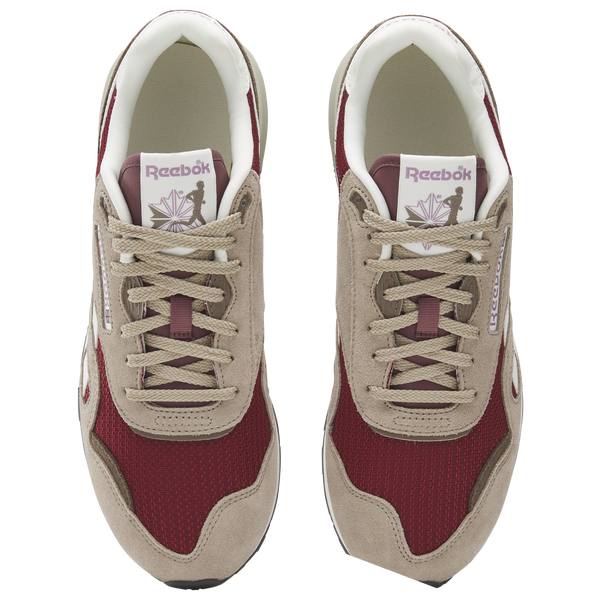 Reebok Classic Nylon 89 - Women's - Grainy Grey/Blackberry/Chalk - Image 4