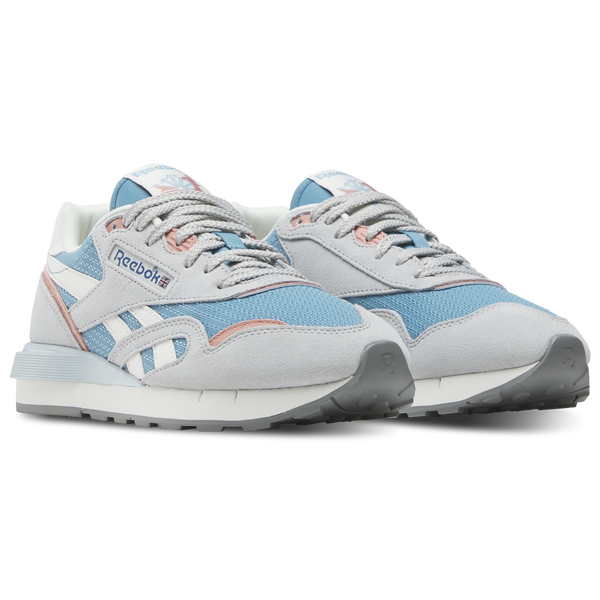 Reebok Classic Nylon 89 - Women's - Warped Blue/Ice Blue/Gentle Pink - Image 2
