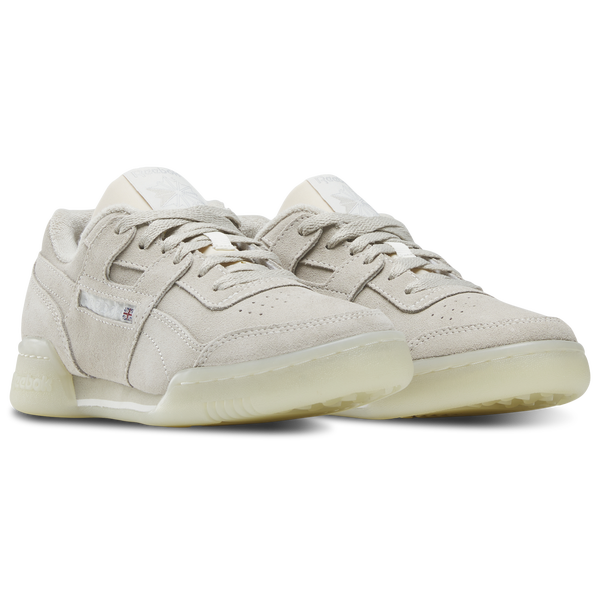 Reebok Workout Plus - Women's - Mineral Grey/Mineral Grey/Chalk - Image 2