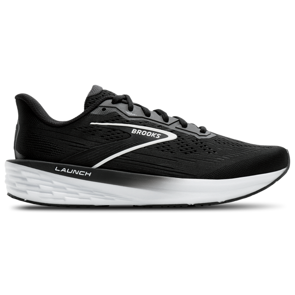 Brooks Launch 12 - Men's - Black/Grey/White