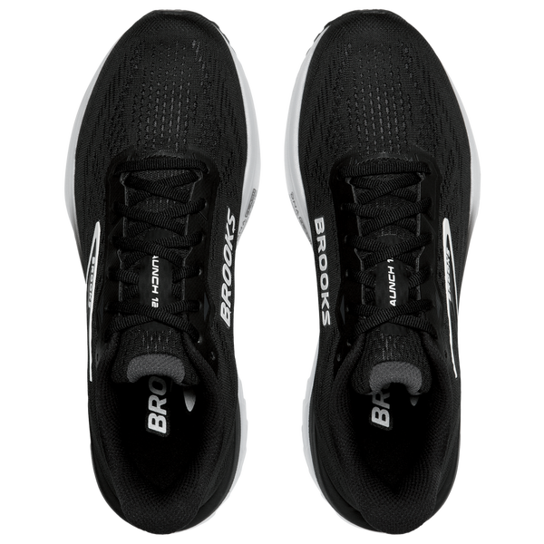 Brooks Launch 12 - Men's - Black/Grey/White - Image 4