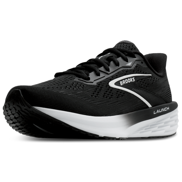 Brooks Launch 12 - Men's - Black/Grey/White - Image 7