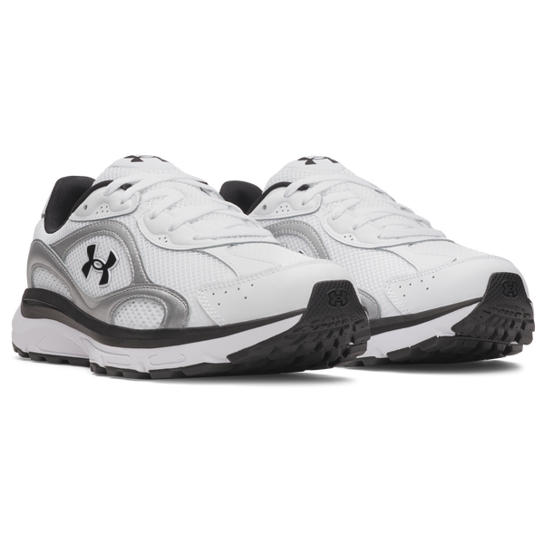 Under Armour Tech Runner - Men's - Black/Silver/White - Image 5