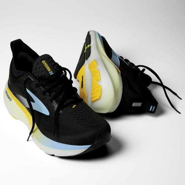Brooks Glycerin 23 - Men's - Black/Yellow/Black - Image 8