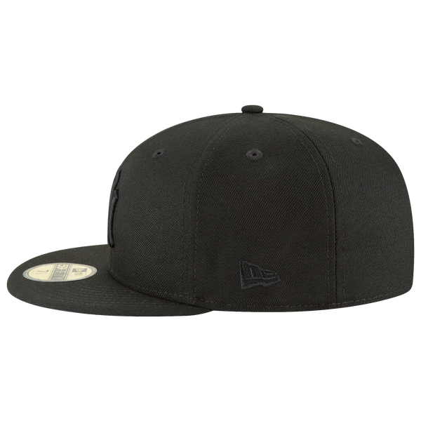 New Era Yankees 59Fifty Cap - Men's - Black/Black - Image 6