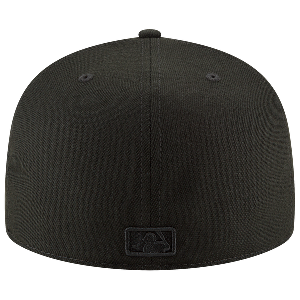 New Era Yankees 59Fifty Cap - Men's - Black/Black - Image 7