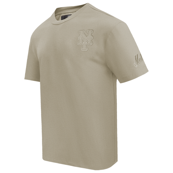 Pro Standard METS NEUTRAL CJ DROP SHOULDER TEE - Men's - Taupe - Image 3