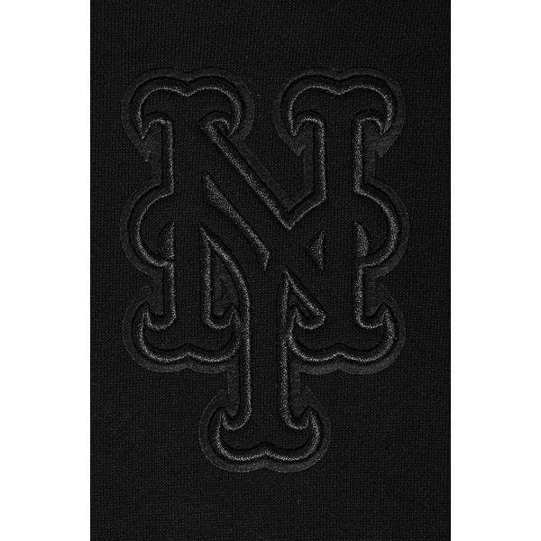 Pro Standard METS NEUTRAL DROP SHOULDER FLC PO HOODIE - Men's - Black - Image 5