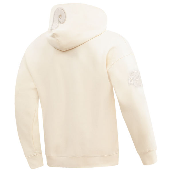 Pro Standard PHILLIES NEUTRAL DROP SHOULDER FLC PO HOODIE - Men's - Eggshell - Image 4