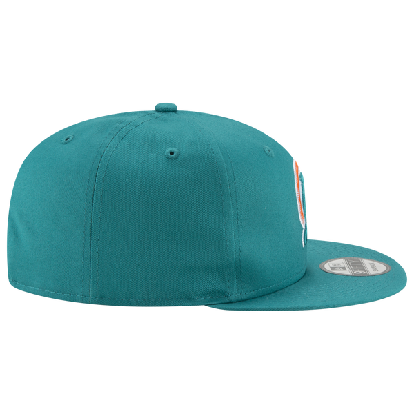 New Era Dolphins T/C Snapback - Men's - Teal/Orange - Image 6