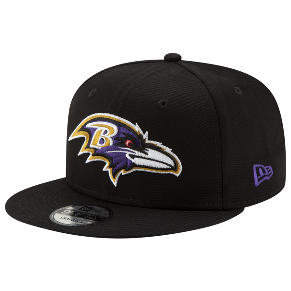 New Era Ravens T/C Snapback - Men's - Black/Purple