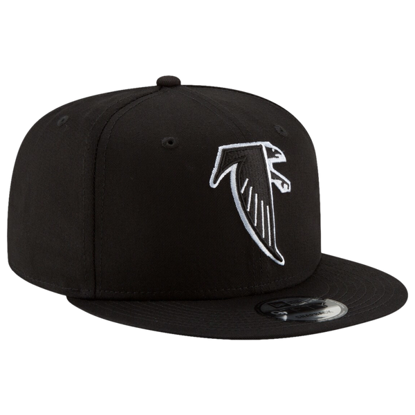 New Era Falcons Throwback 9FIFTY Adjustable Snapback - Men's - Black - Image 4