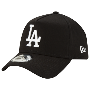 New Era Dodgers 9Forty A Frame Cap - Men's - Black/White