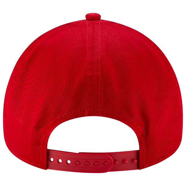 New Era Dodgers 9Forty A Frame Cap - Men's - Red/White - Image 7