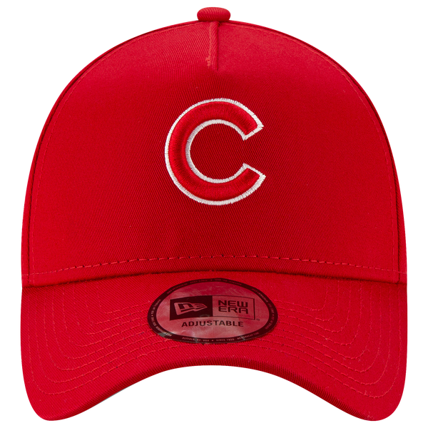 New Era Cubs 9FORTY A-Frame Cap - Men's - White/Red - Image 3
