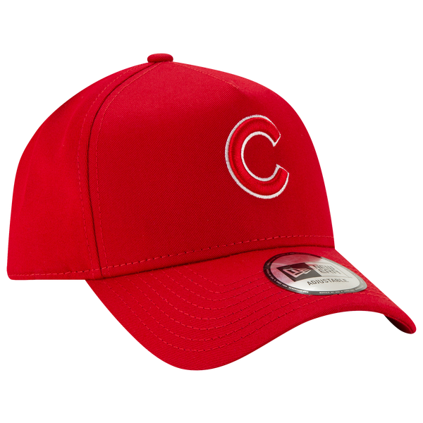 New Era Cubs 9FORTY A-Frame Cap - Men's - White/Red - Image 4