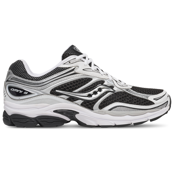 Saucony Pro Grid Omni 9 - Men's - Black/White/Silver