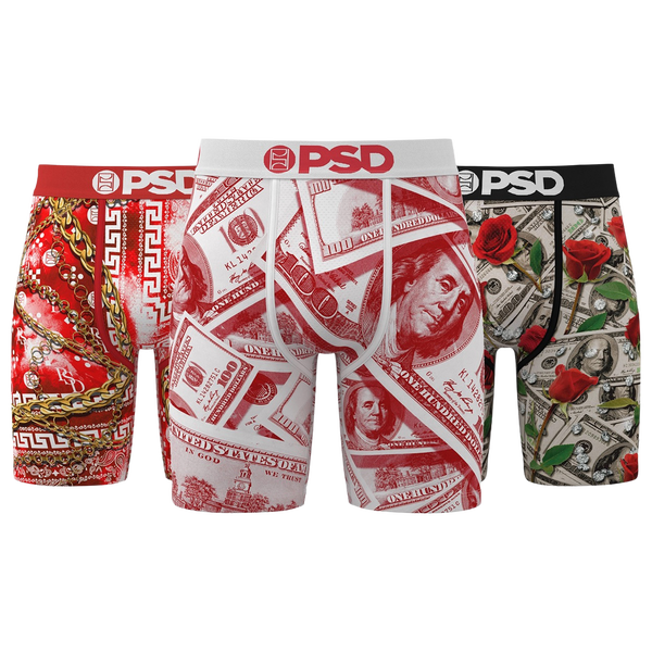 PSD Graphic Briefs 3 Pack - Men's - Multi/Multi/Multi