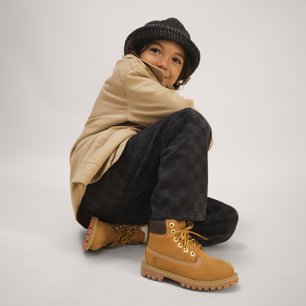 Timberland Waterproof 6" Boots - Boys' Preschool - Wheat/Wheat - Image 6