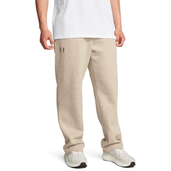 Under Armour Essential Fleece Pants - Men's - Timberwolf Taupe/Timberwolf Taupe - Image 3